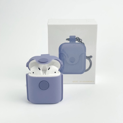 Чехол для AirPods 1/2 BAG Lavender grey